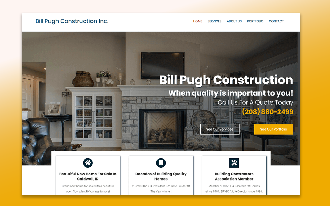 Small business site abstract thumbnail